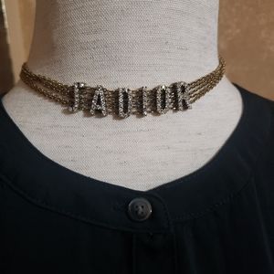 J'Adior  choker necklace